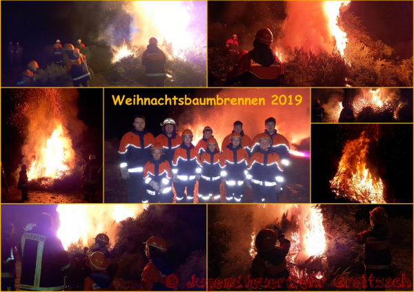 Weihnachtsbaumbrennen 2019