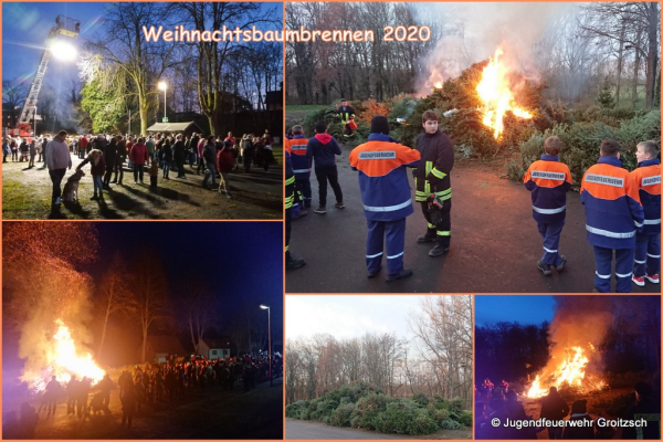 Weihnachtsbaumbrennen 2020